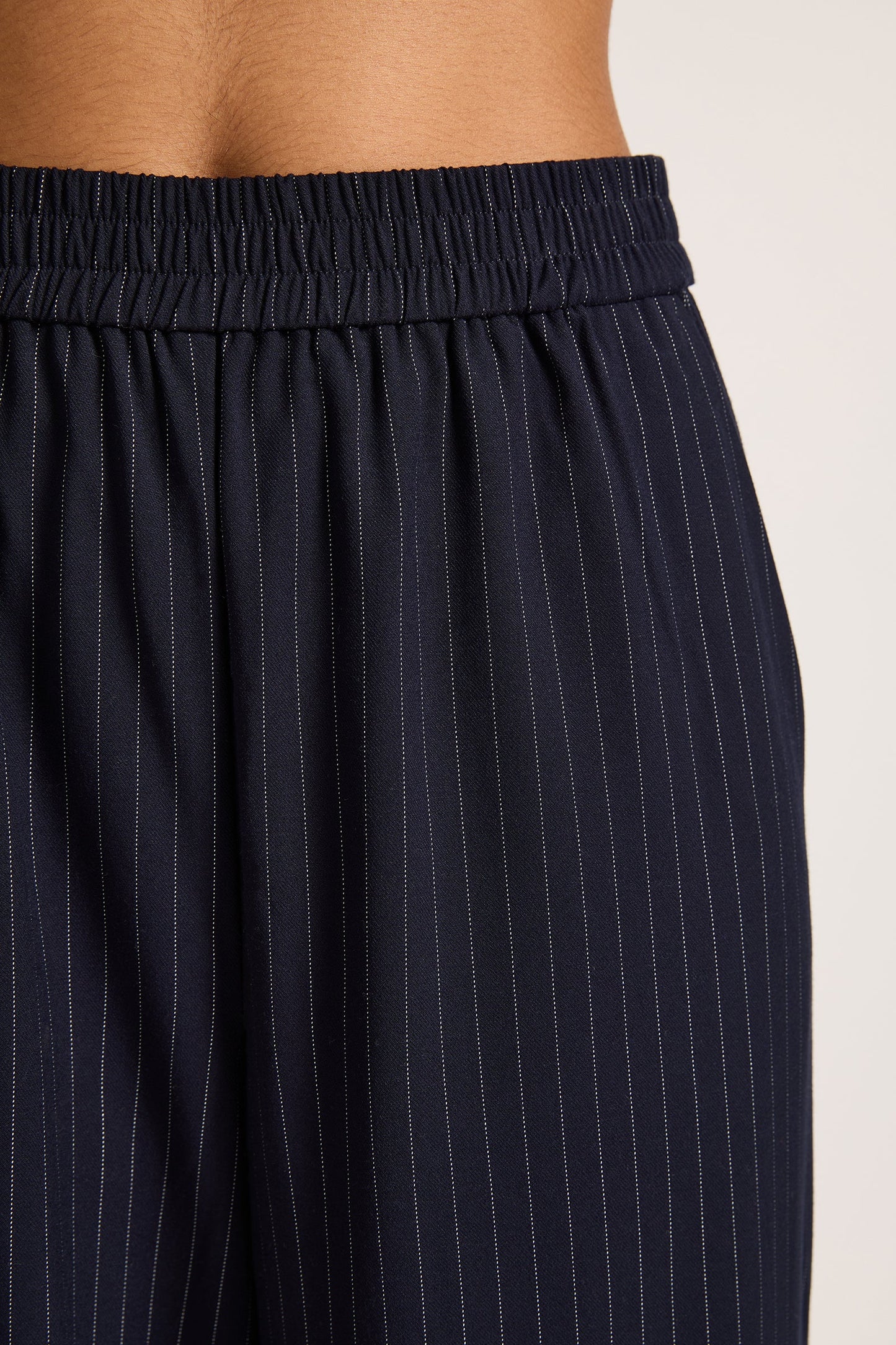 Bailey Pinstripe Pant - Navy Pinstripe