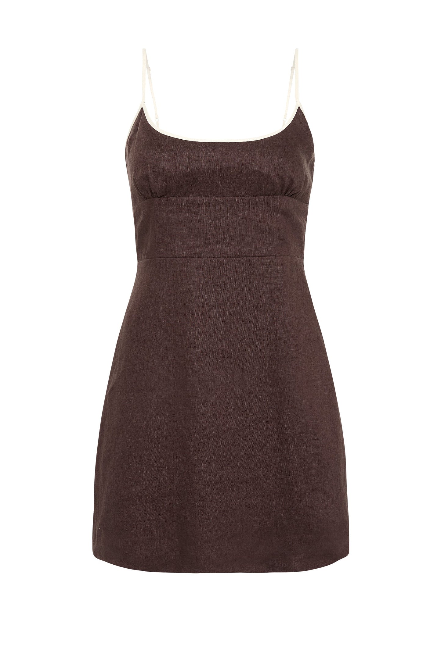 Bria Linen Mini Dress