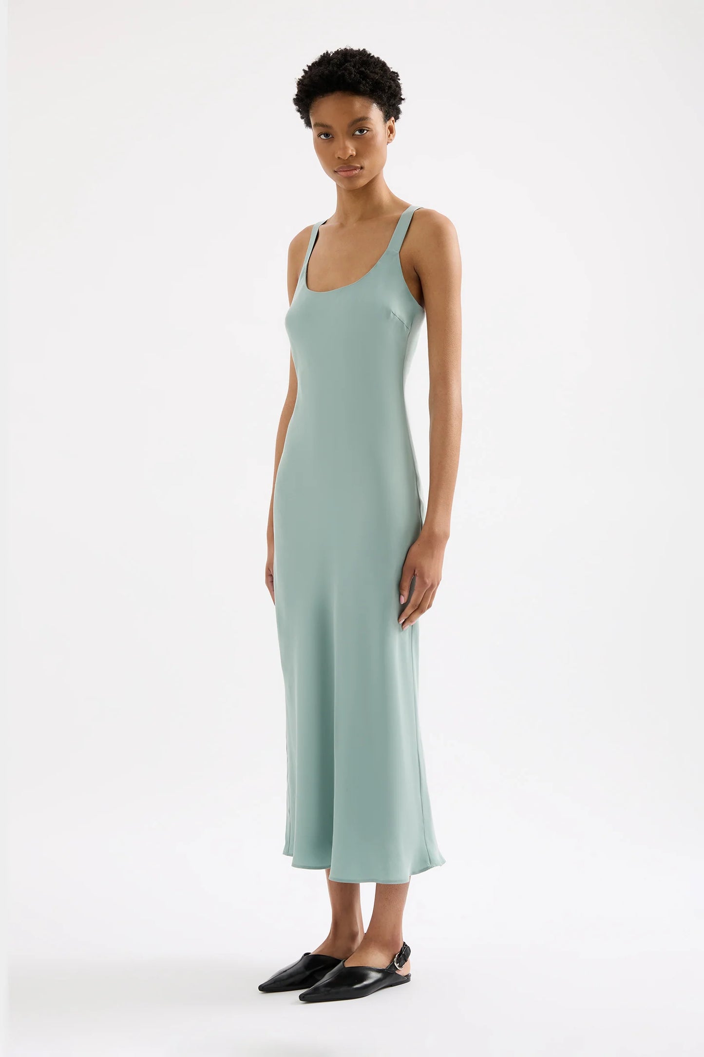 Ren Cupro Slip Dress