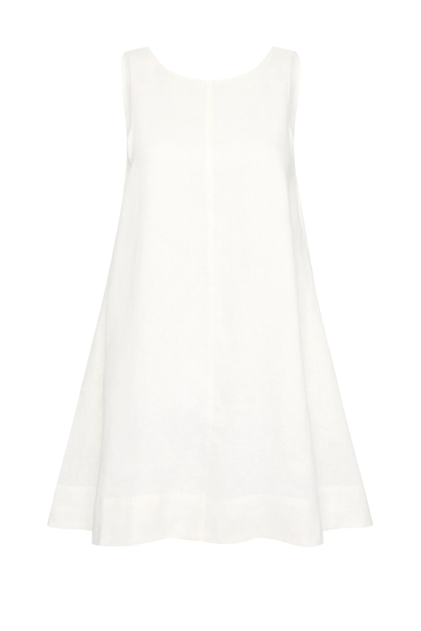 Nemi Linen Dress - White