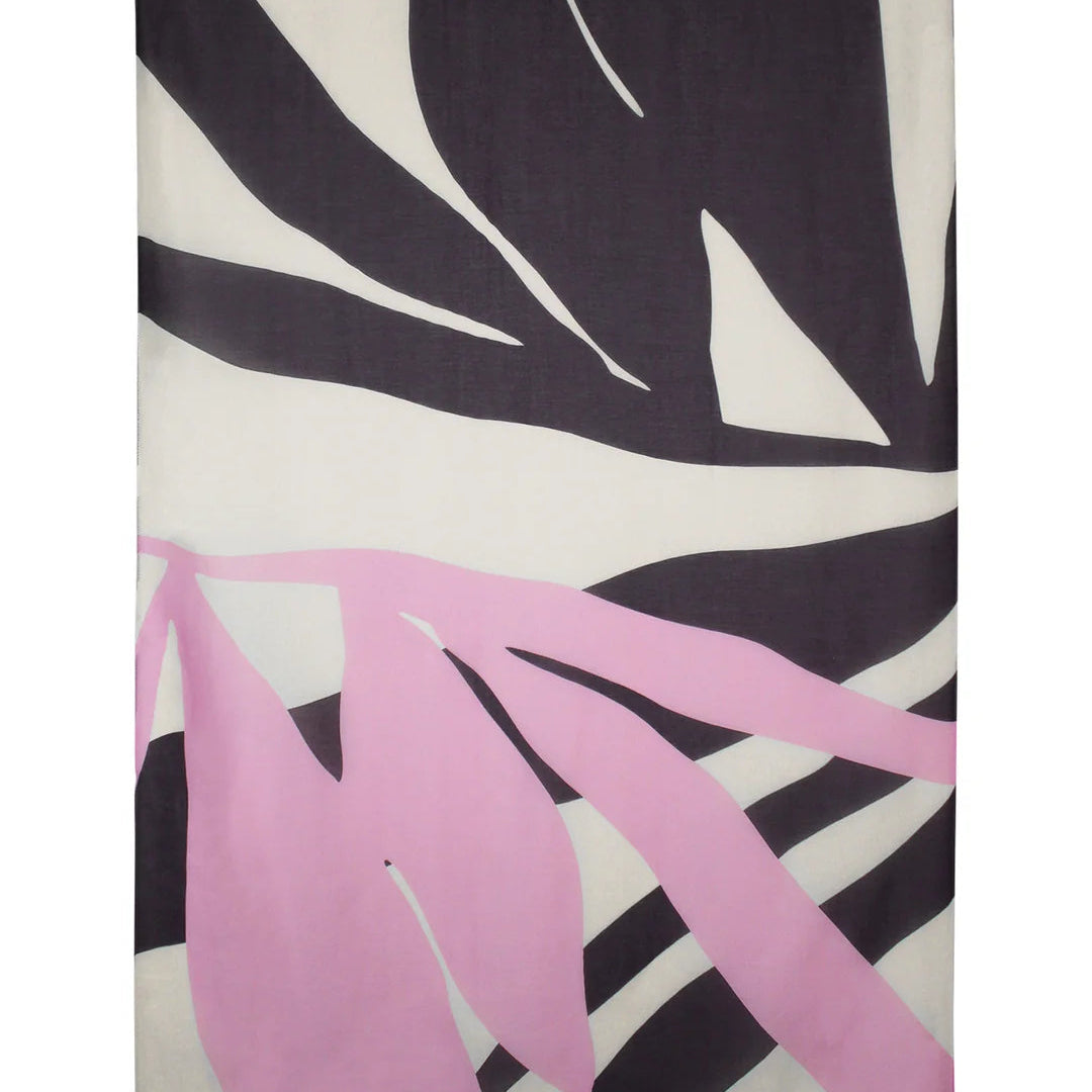 Fern Beach Sarong - Purple & Pink