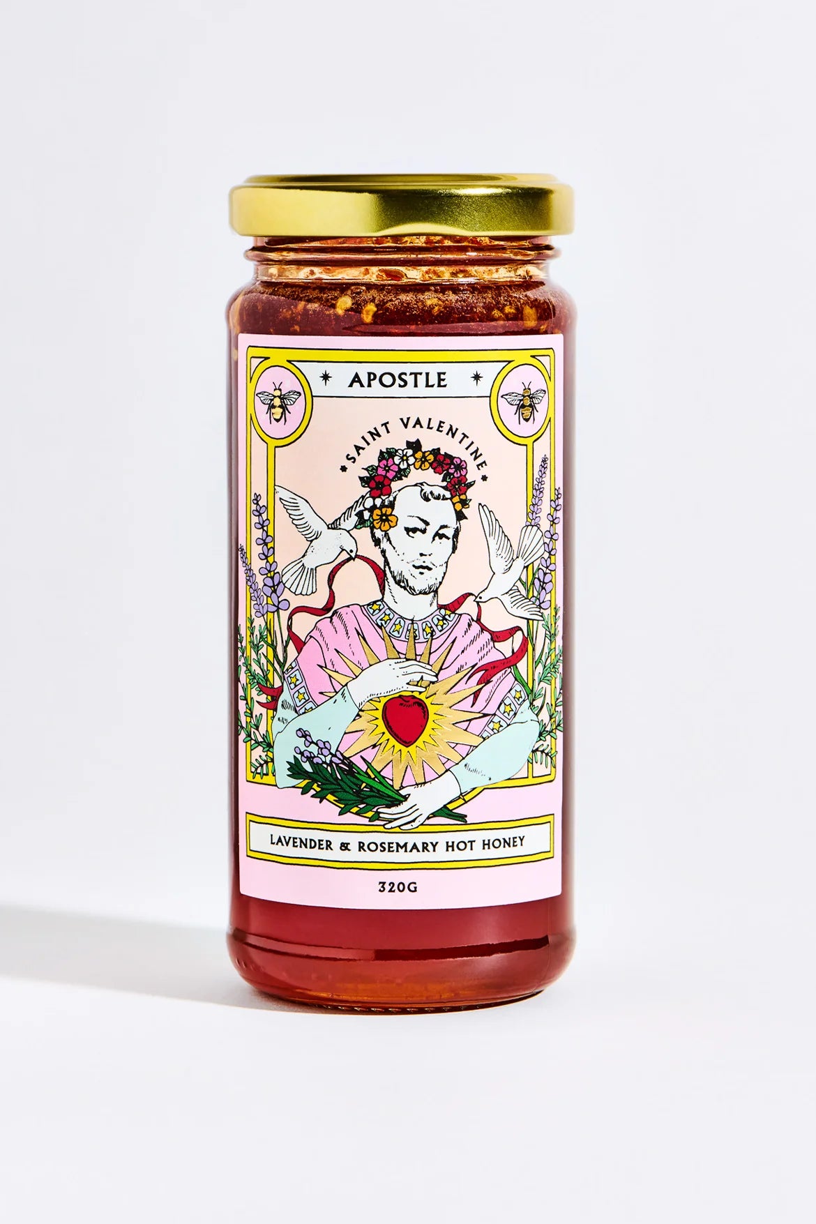 Saint Valentine - Lavender & Rosemary Hot Honey CLICK & COLLECT ONLY