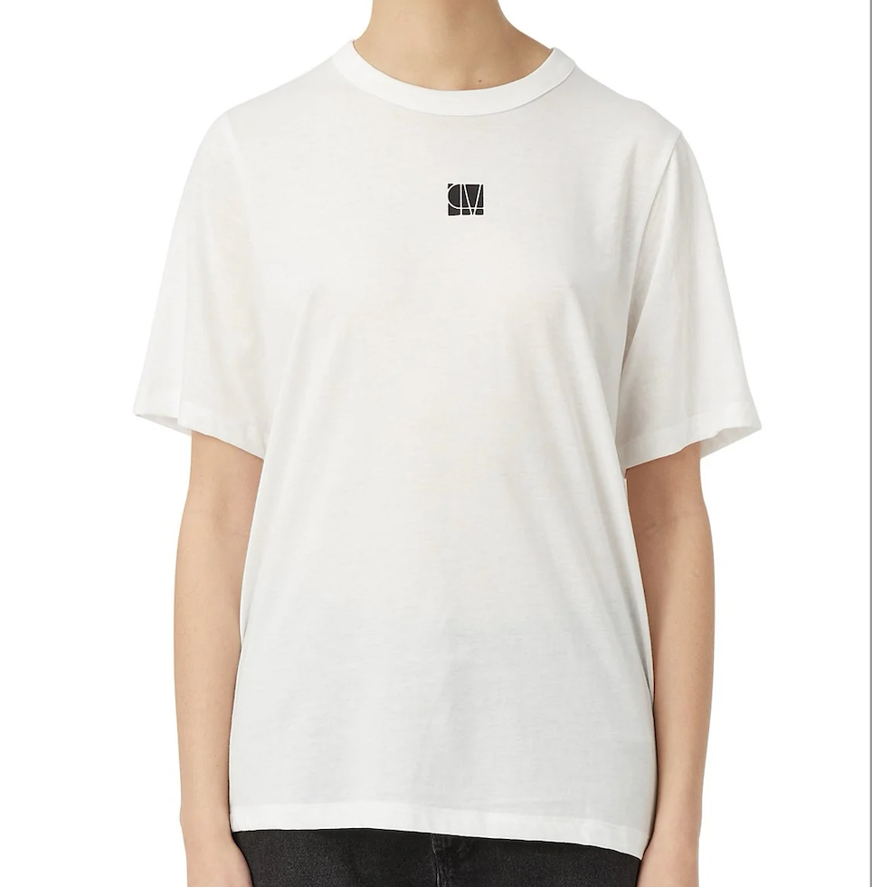 Whitley Tee - White/Black