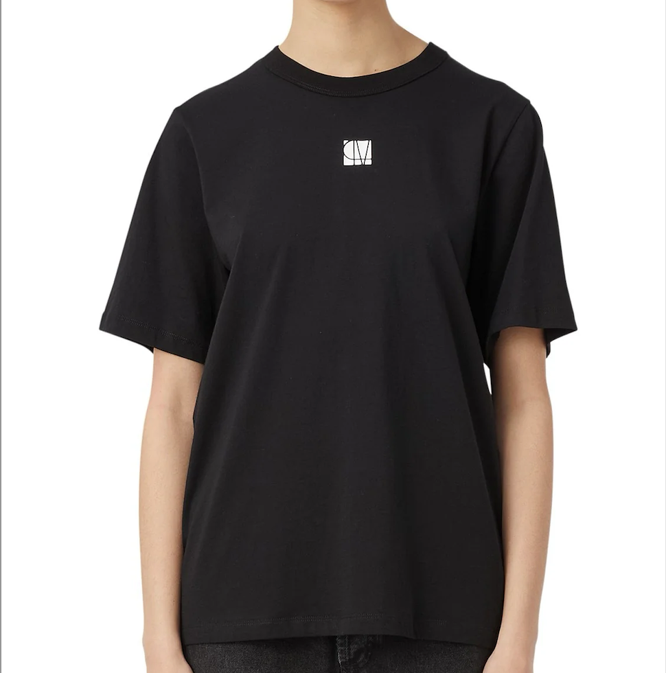 Whitley Tee - Black/White