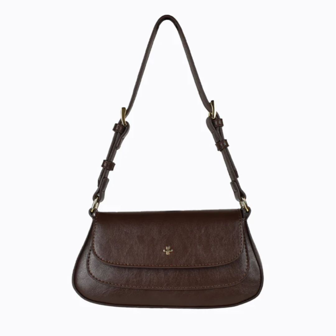 Nikki Shoulder Bag - Choc