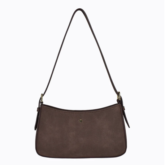 Lilu Shoulder Bag - Choc