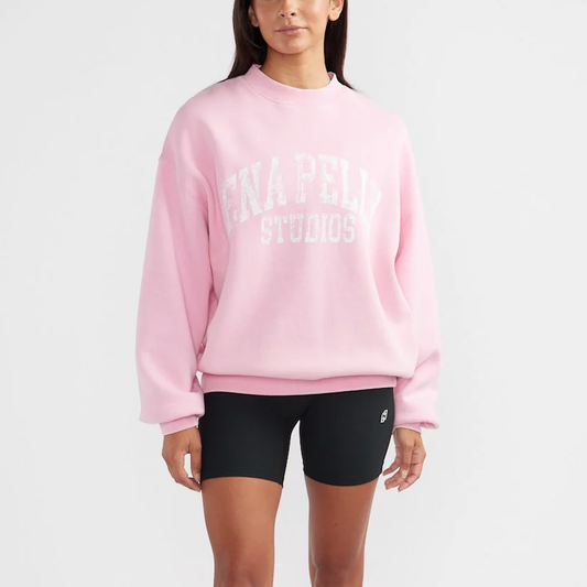 Vintage Sport Sweatshirt - Pink