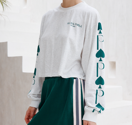 Spade Logo Crop Tee
