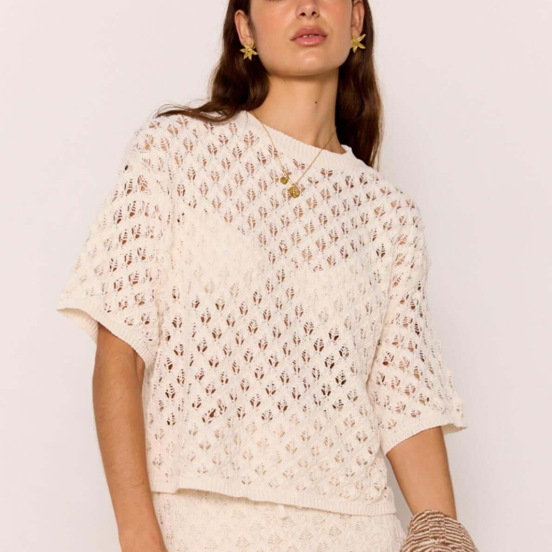 Sabine Pointelle Top