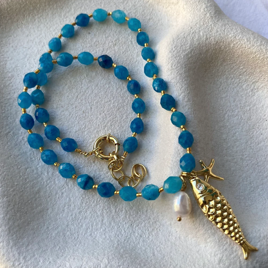 Ale Necklace Apatite