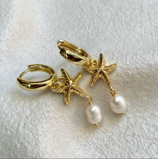 Caspian Star Earrings