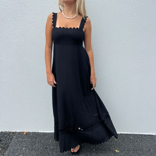 Allegra Maxi Dress - Black