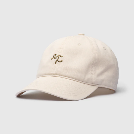 Embroidered Cap - Off White/Green