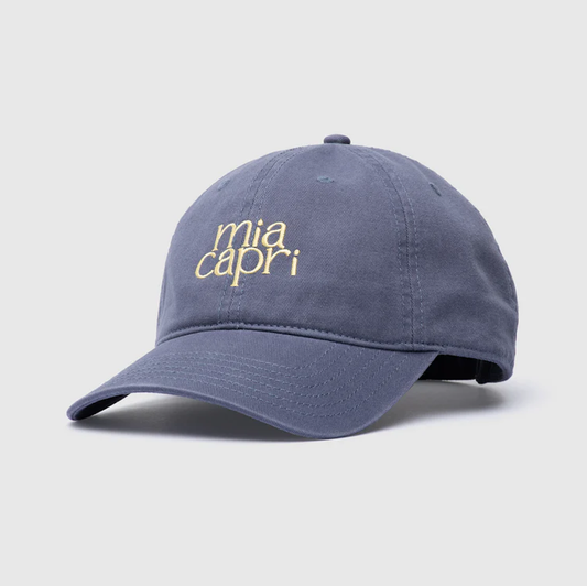 Embroidered Cap - Blue