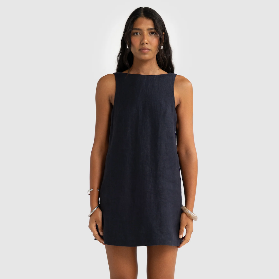 Jolie Linen Mini Dress