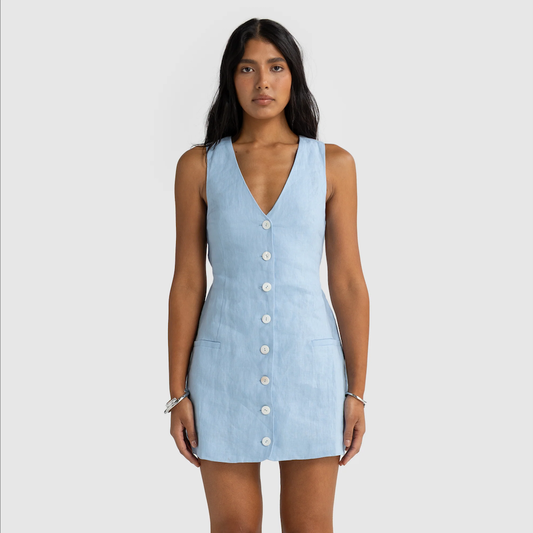 Koda Linen Mini Dress