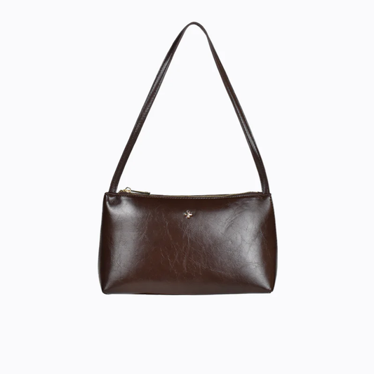 Monaco Shoulder Bag - Choc