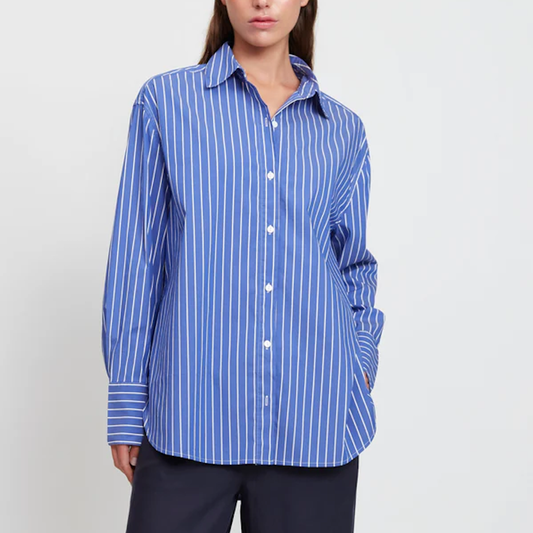 The Florence Shirt - Blue/White