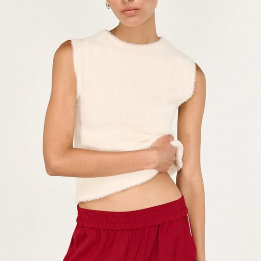 Marla Fluffy Knit Tank