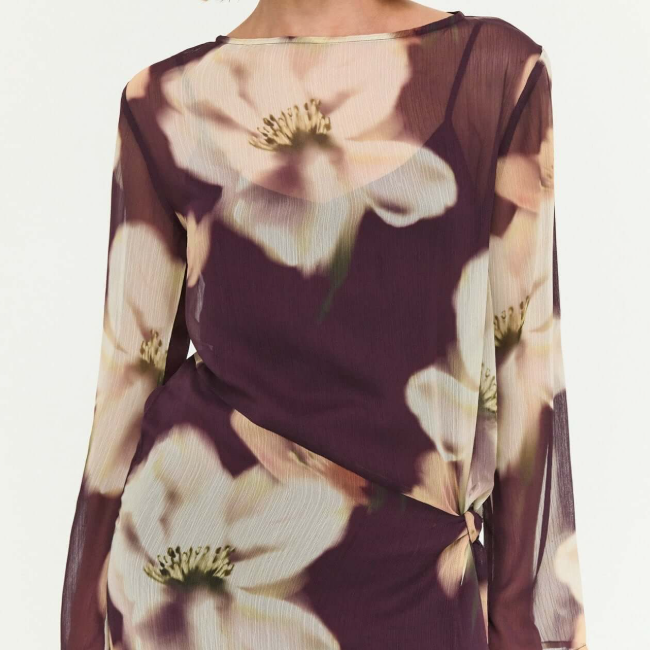 Lula Tie Detail Maxi Dress