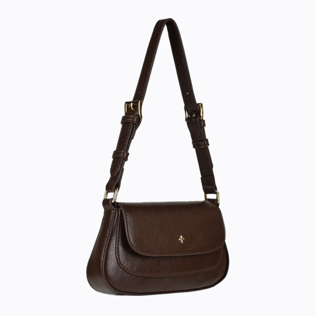 Nikki Shoulder Bag - Choc