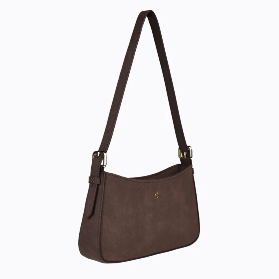 Lilu Shoulder Bag - Choc