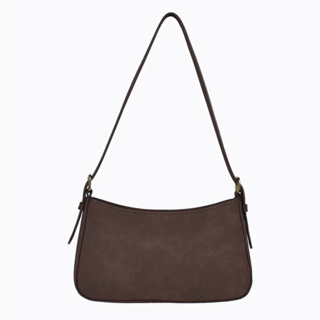 Lilu Shoulder Bag - Choc