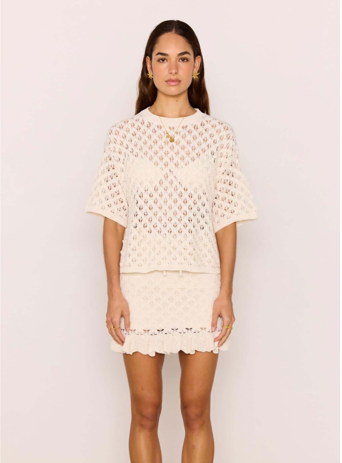 Sabine Pointelle Top