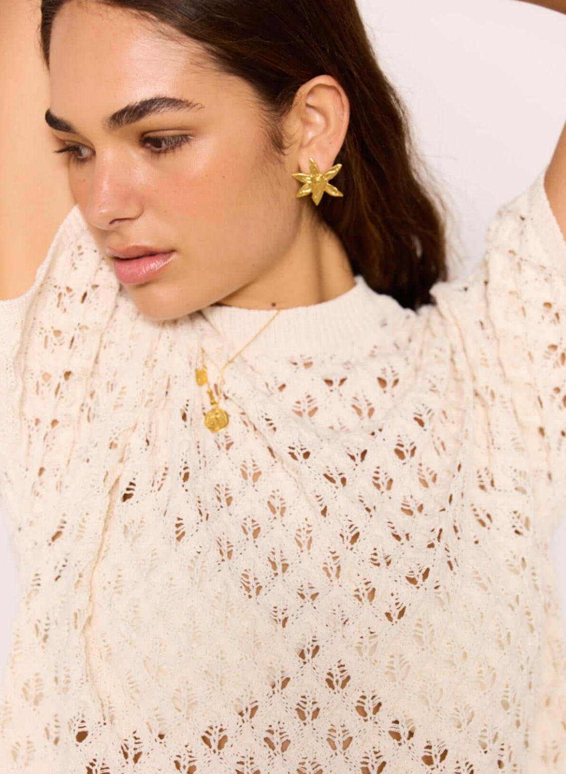 Sabine Pointelle Top