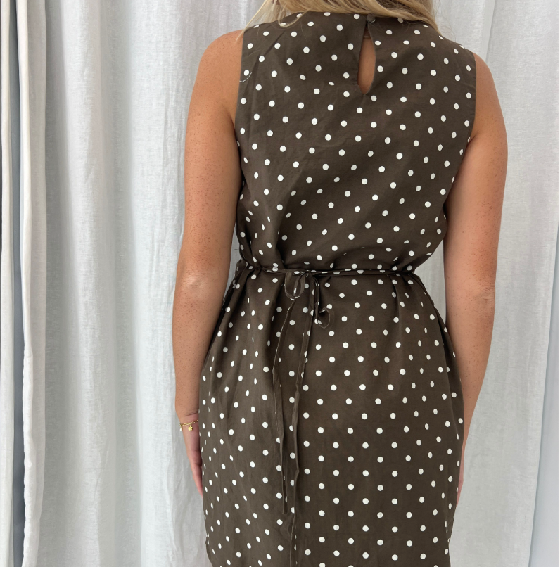 Polka Dot Mini Dress