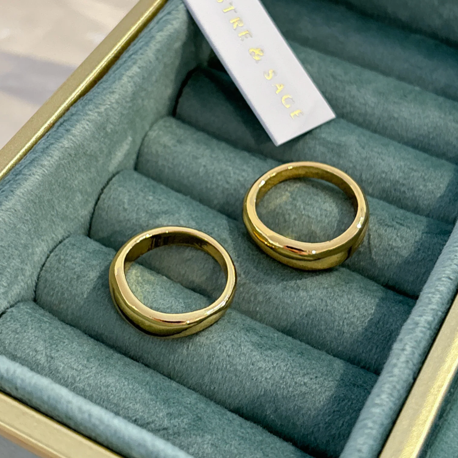 Everyday Classic Gold Plated Ring