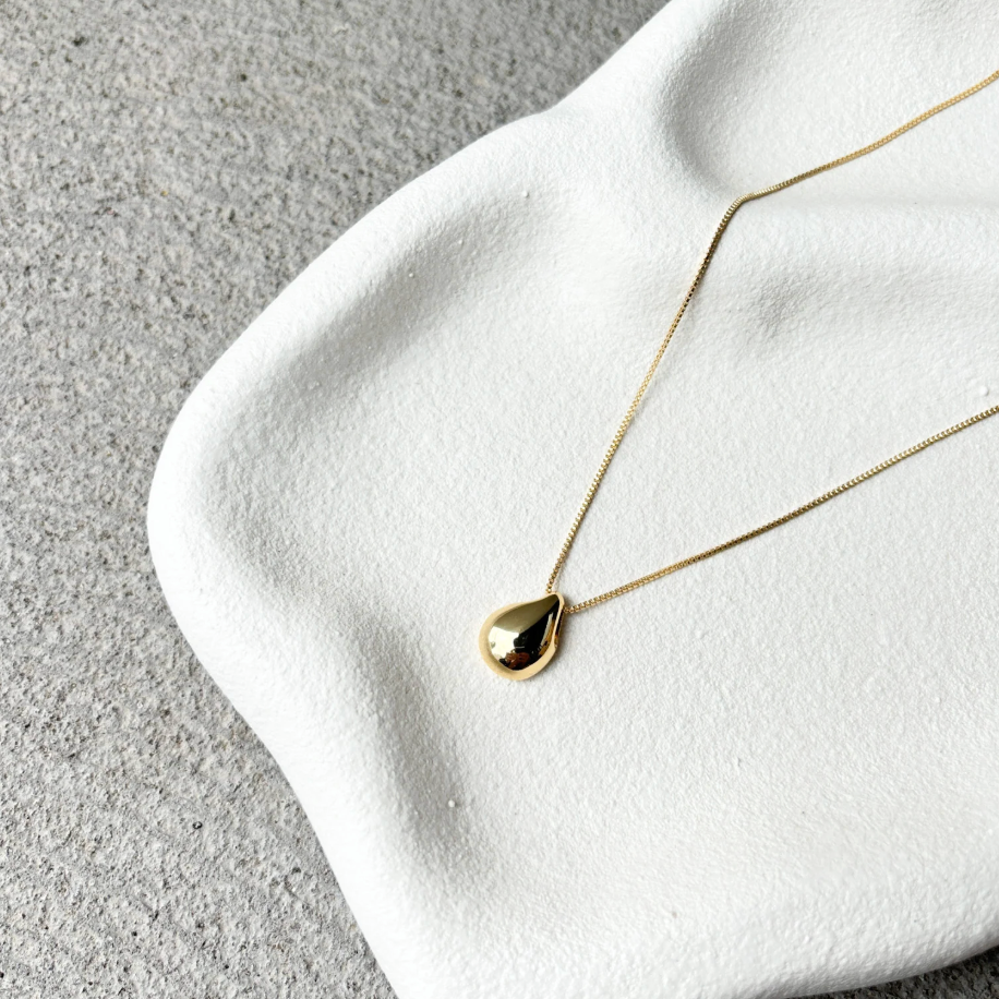 Droplet Gold Plated Necklace