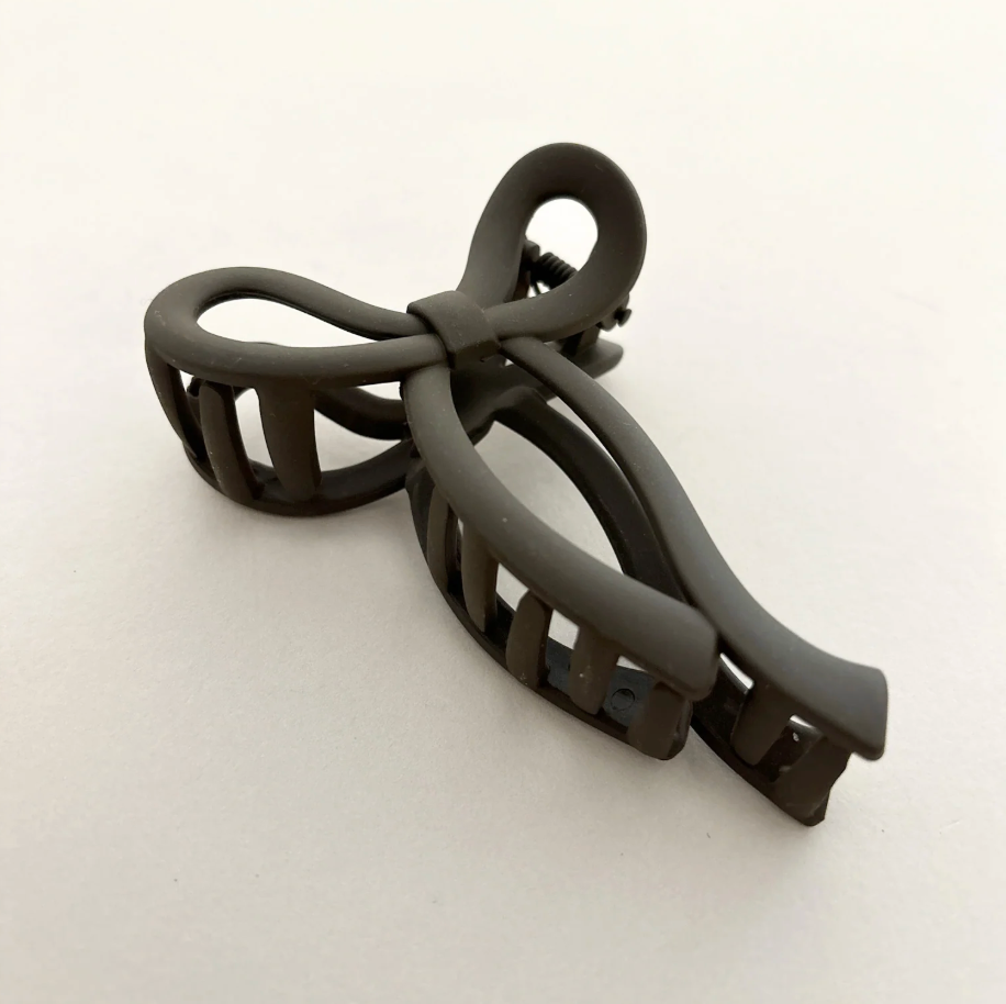 Romy Hair Clip - Brown