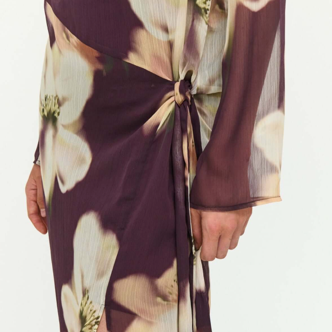 Lula Tie Detail Maxi Dress