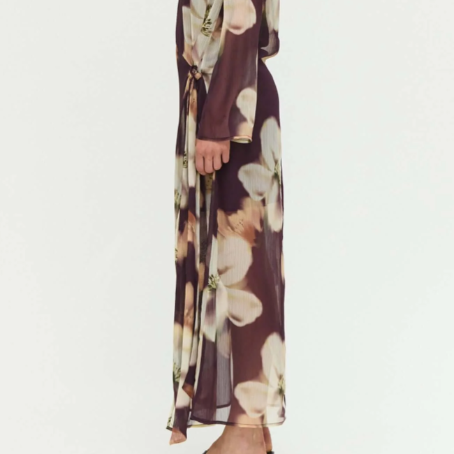 Lula Tie Detail Maxi Dress