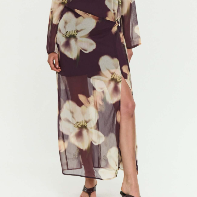 Lula Tie Detail Maxi Dress