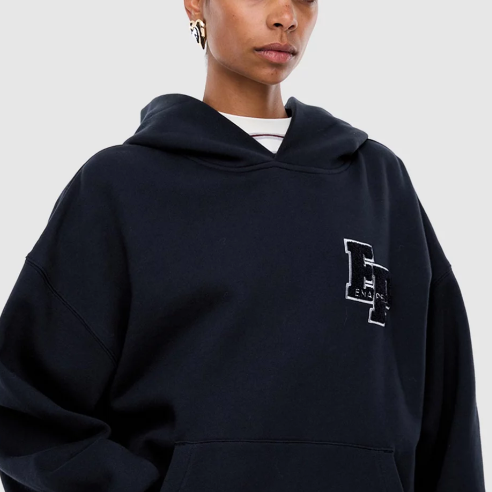 Cassie Overised Hoodie - Midnight