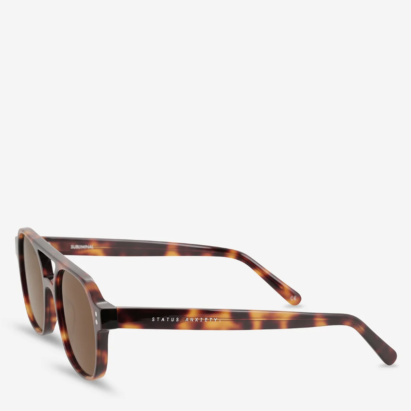 Subliminal Sunglasses - Brown tort