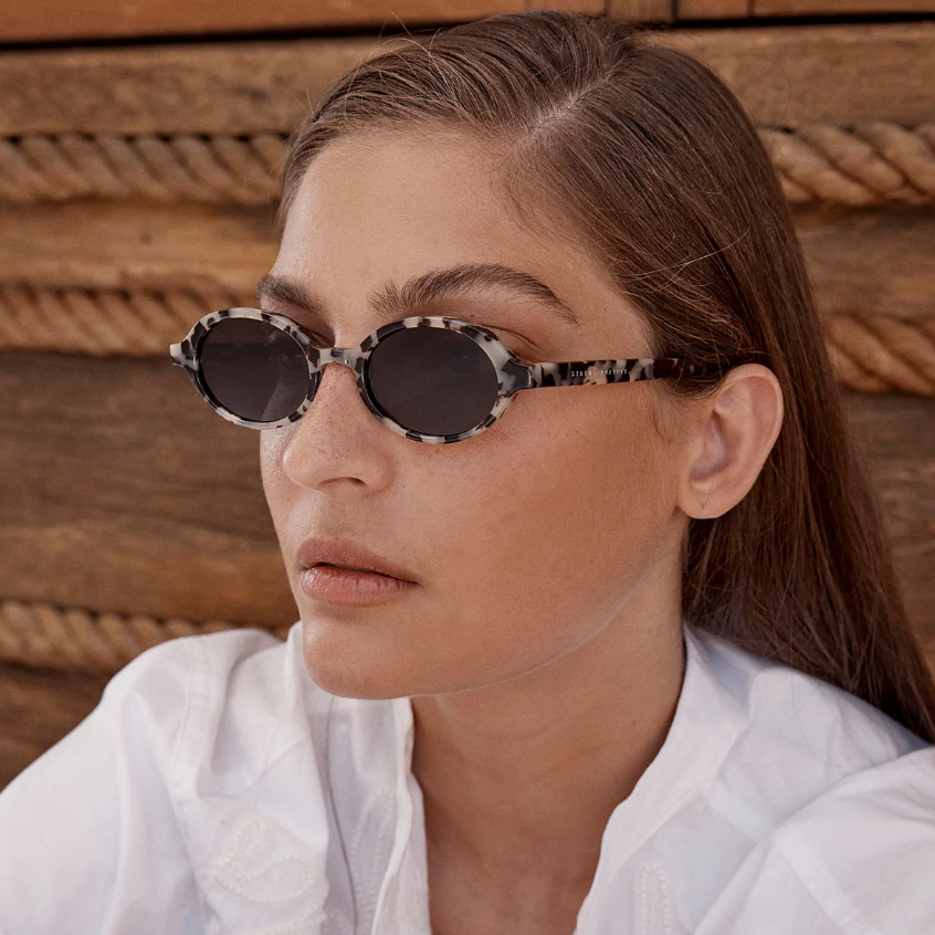 Wonder Sunglasses - White tort