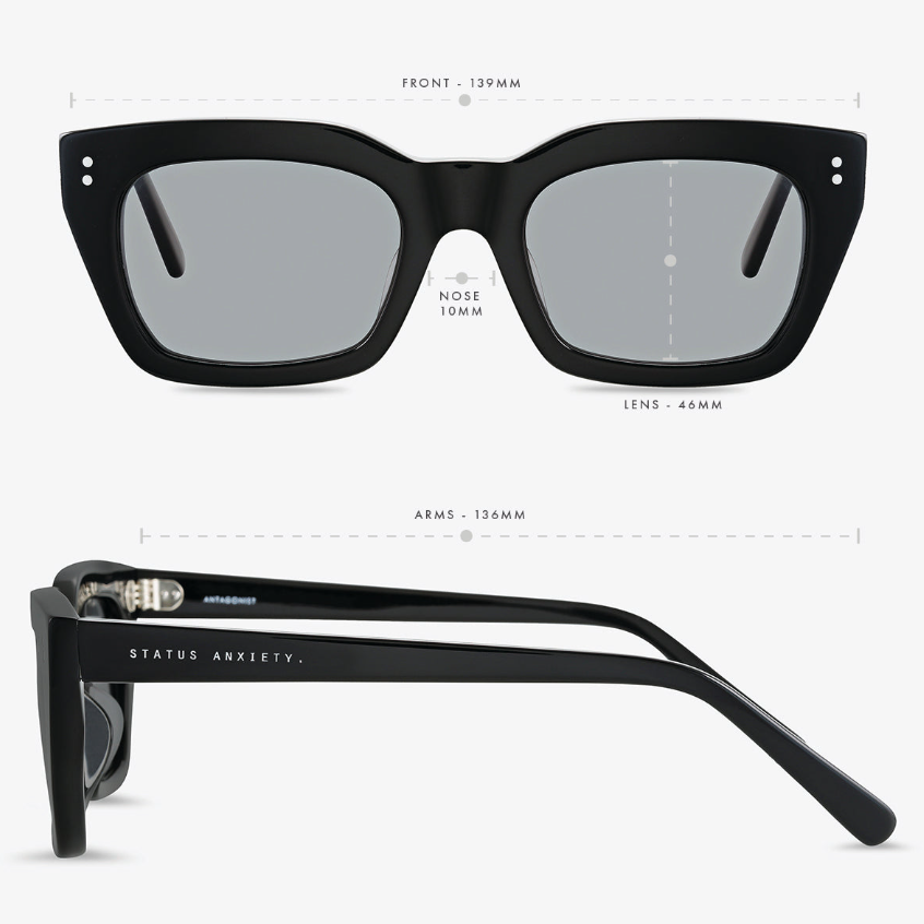 Antagonist Sunglasses - Black
