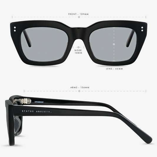 Antagonist Sunglasses - Black