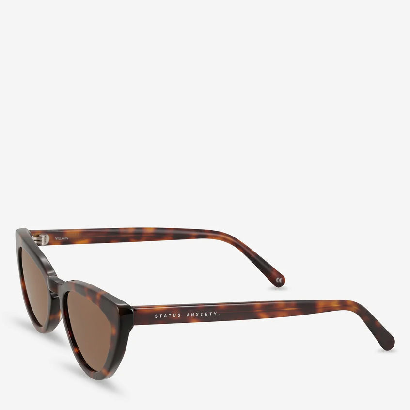 Villain Sunglasses - Brown Tort