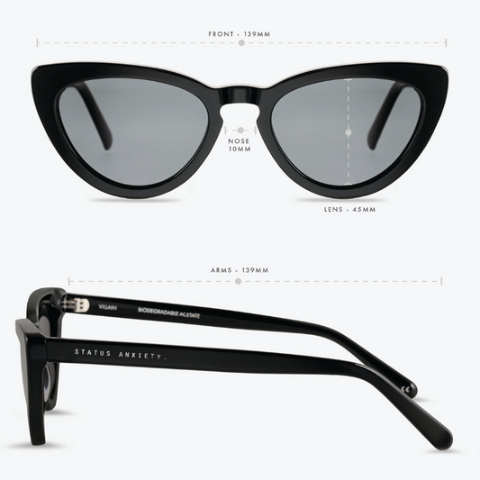 Villain Sunglasses - Black