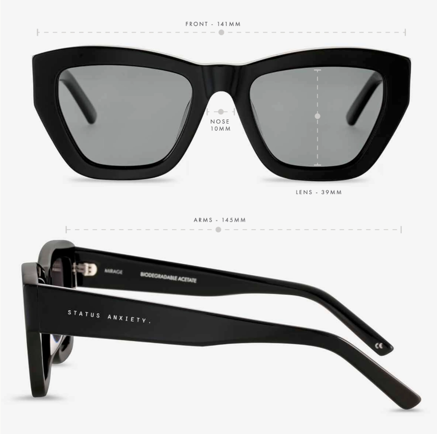 Mirage Sunglasses - Black