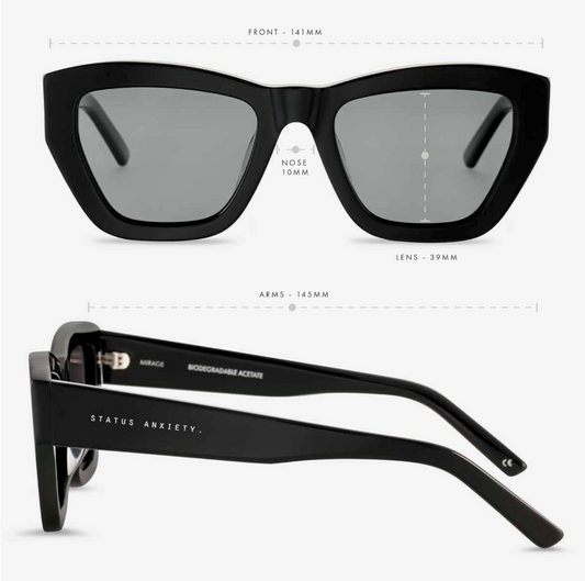 Mirage Sunglasses - Black