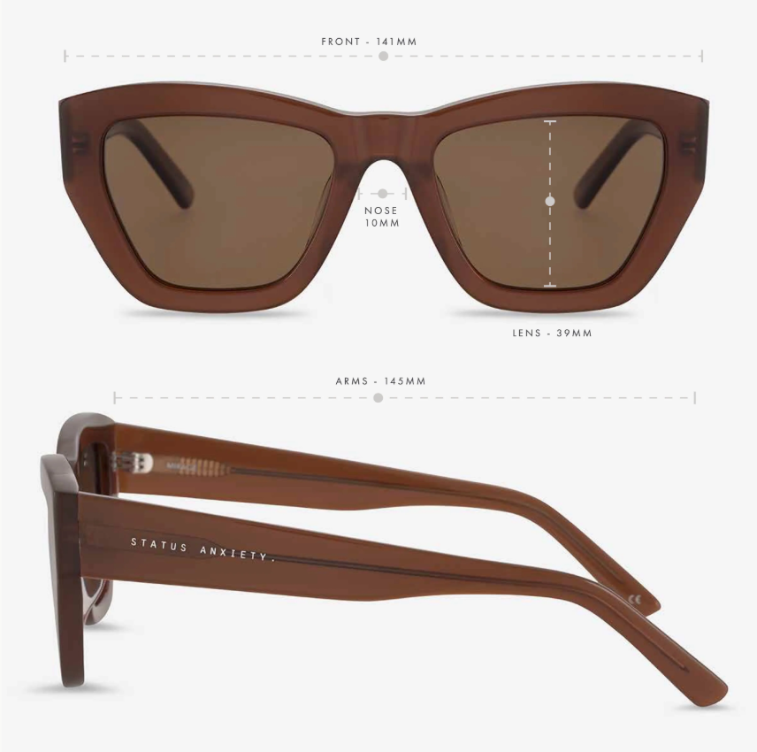 Mirage Sunglasses - Brown
