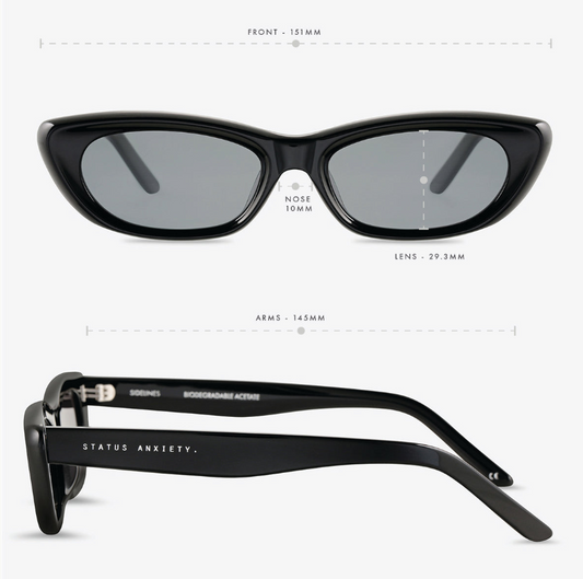 Sidelines Sunglasses - Black