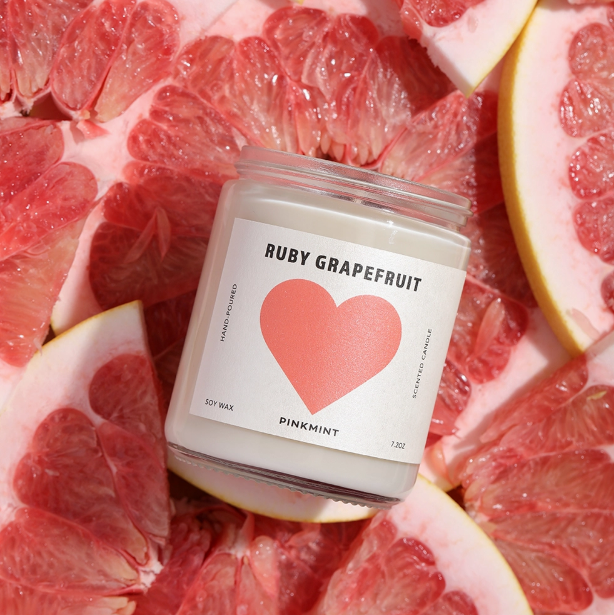 Ruby Grapefruit Soy Candle