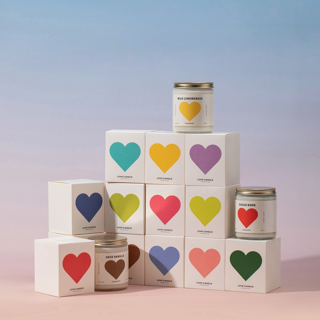 Ruby Grapefruit Soy Candle