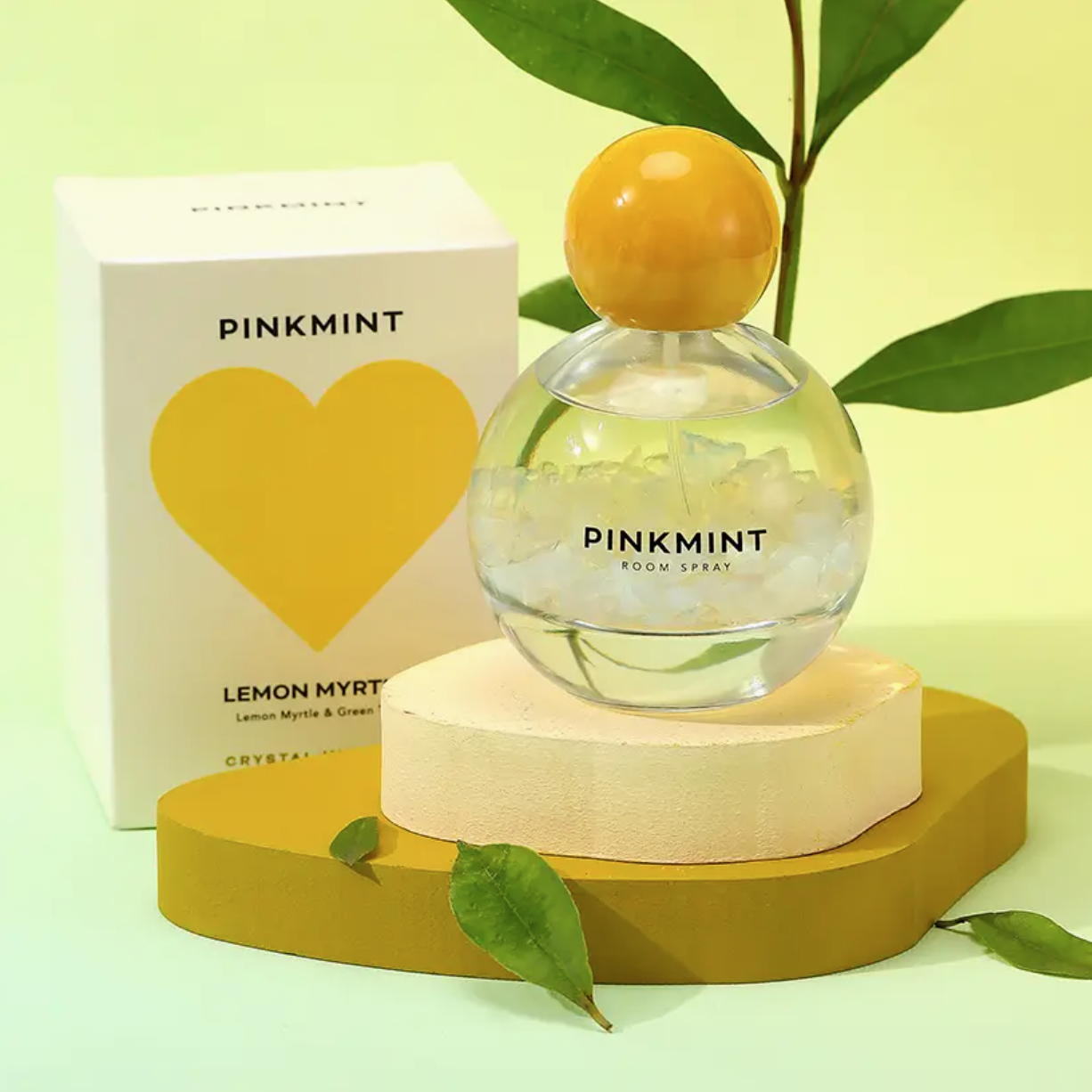 Lemon Myrtle Room Spray Crystal Infused